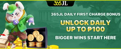 365JL Daily First Charge promotion